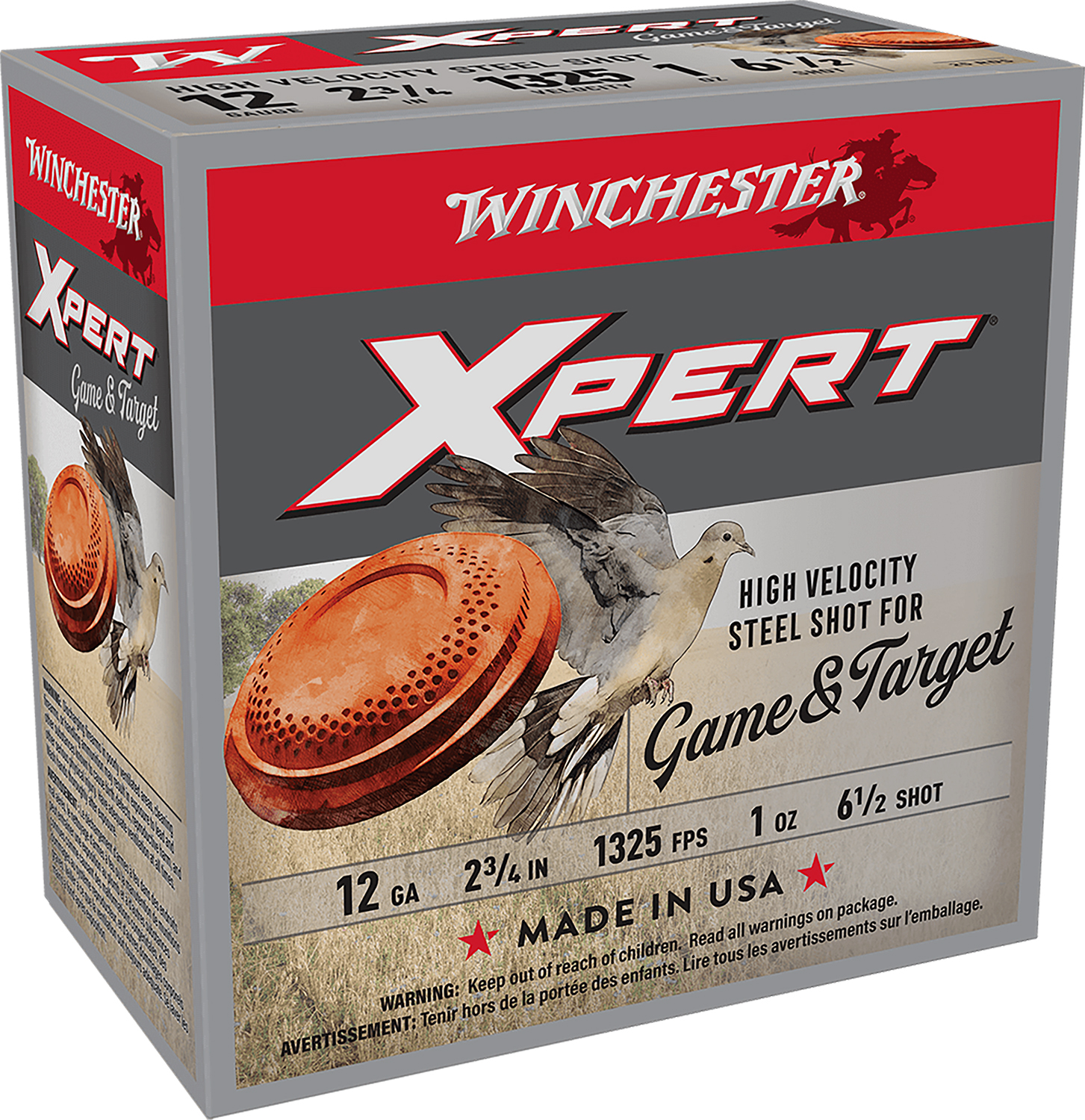 Winchester Ammo WE12GT65 Super X Xpert High Velocity 12Gauge 2.75″ 1oz 6.5Shot 25 Per Box/10 Case