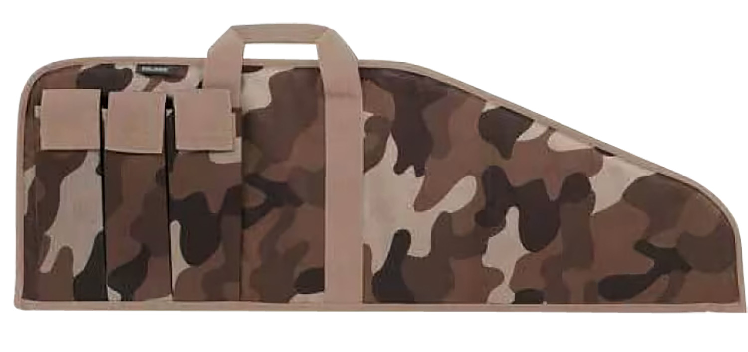 Bulldog BD49938TBC Pit Bull  38″ Throwback Camo Floatable Water Resistant Nylon, Tricot Lining, 3 Velcro Exterior Magazine Pouches, Soft Padding