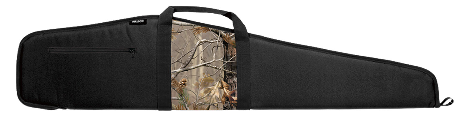 Bulldog BD210 Camo Panel 48″ Scoped Rifle Black Nylon Case with Integrated Realtree AP Panel