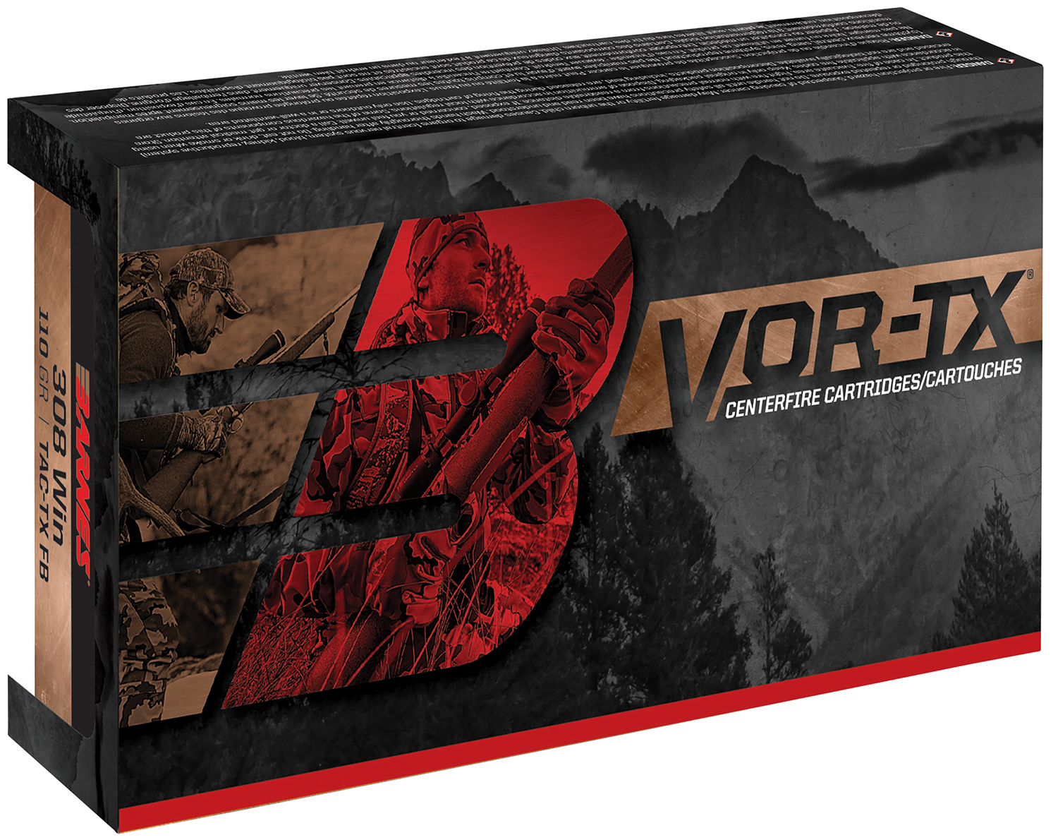 Barnes Bullets 21559 VOR-TX Rifle 270WSM 140gr TSX Boat Tail 20 Per Box/10 Case