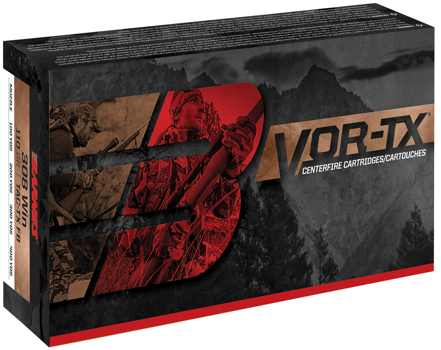 Barnes Bullets 21569 VOR-TX Rifle 300Win Mag 150gr Tipped TSX Boat Tail 20 Per Box/10 Case
