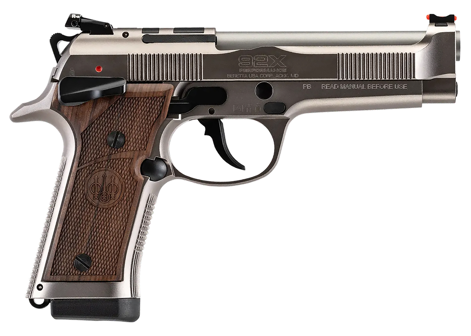 Beretta USA SPEC0746A15   9mm Luger 15+1 4.60″ Walnut Grip