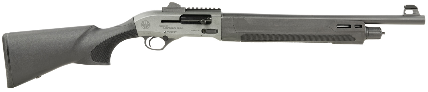 Beretta USA J32CG511 A300 Ultima Patrol *State Compliant 12 Gauge 3″ 5+1 19.10″, Gray Rec with Loop Velcro, Black Fixed Stock, Ghost Ring Sight, Picatinny Mount, Extended Controls