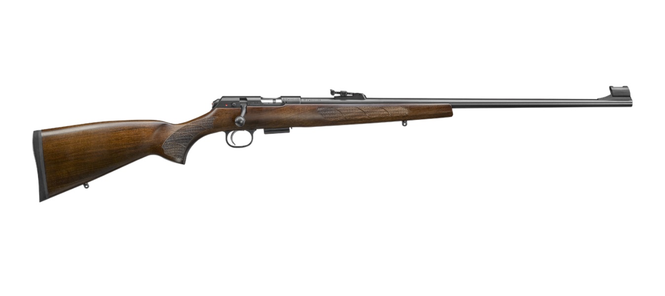 CZ 457 LUX 22LR BL/WD 5RD 24.8″