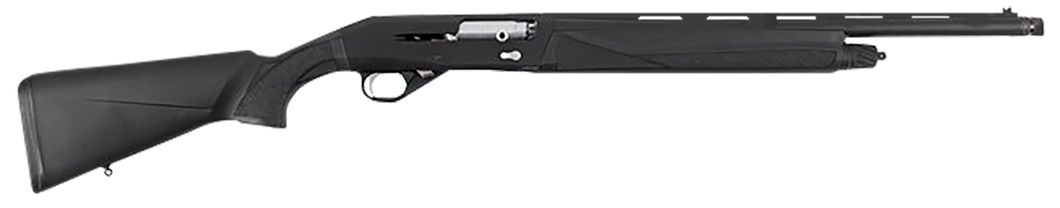 CZ-USA 06377 1012 G2 Full Size 12 Gauge Semi-Auto 3″ 4+1 20″ Matte Black Steel Vent Rib Barrel, Matte Black Stainless Steel Drilled & Tapped Receiver, Fixed Black Synthetic Stock, Right Hand