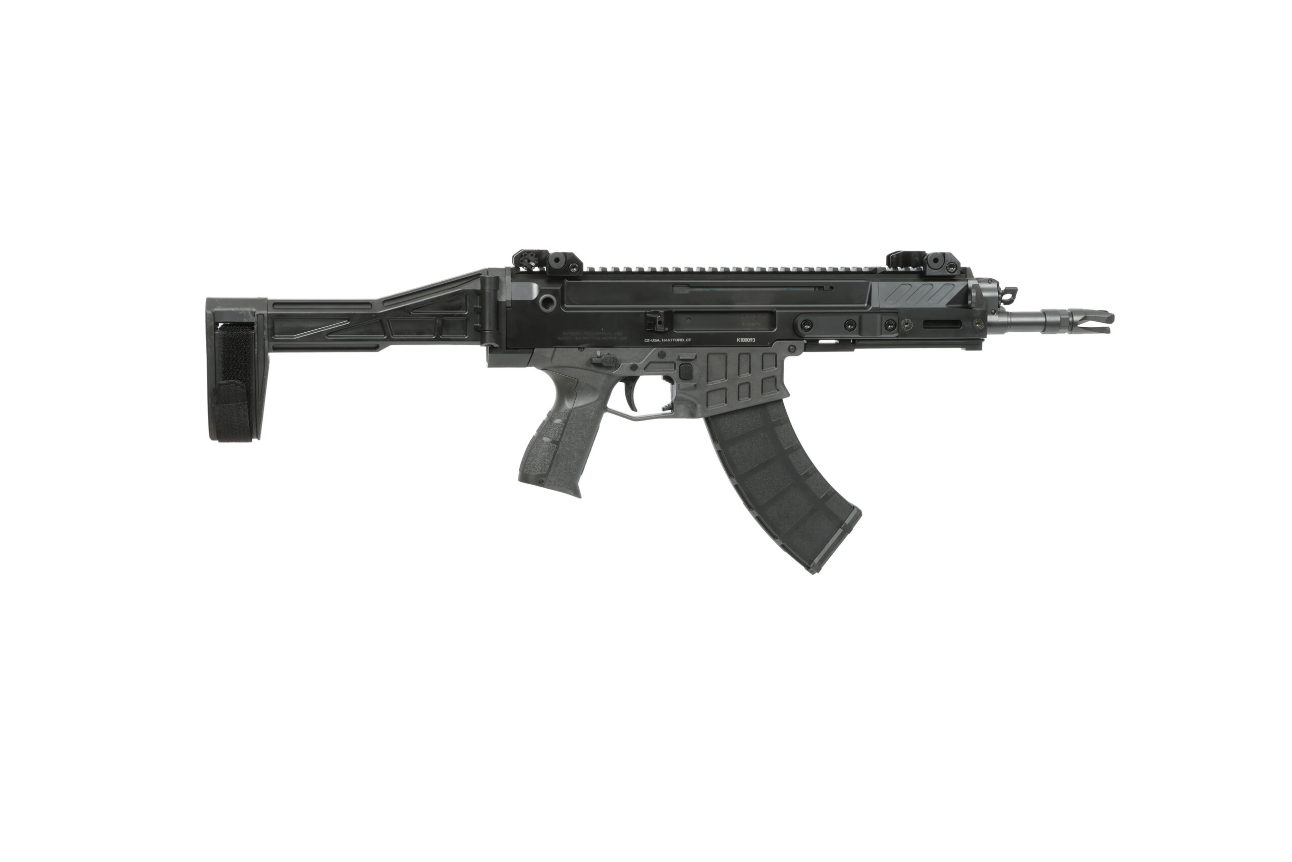 CZ BREN 2 MS PISTOL 7.62X39 9″ SB