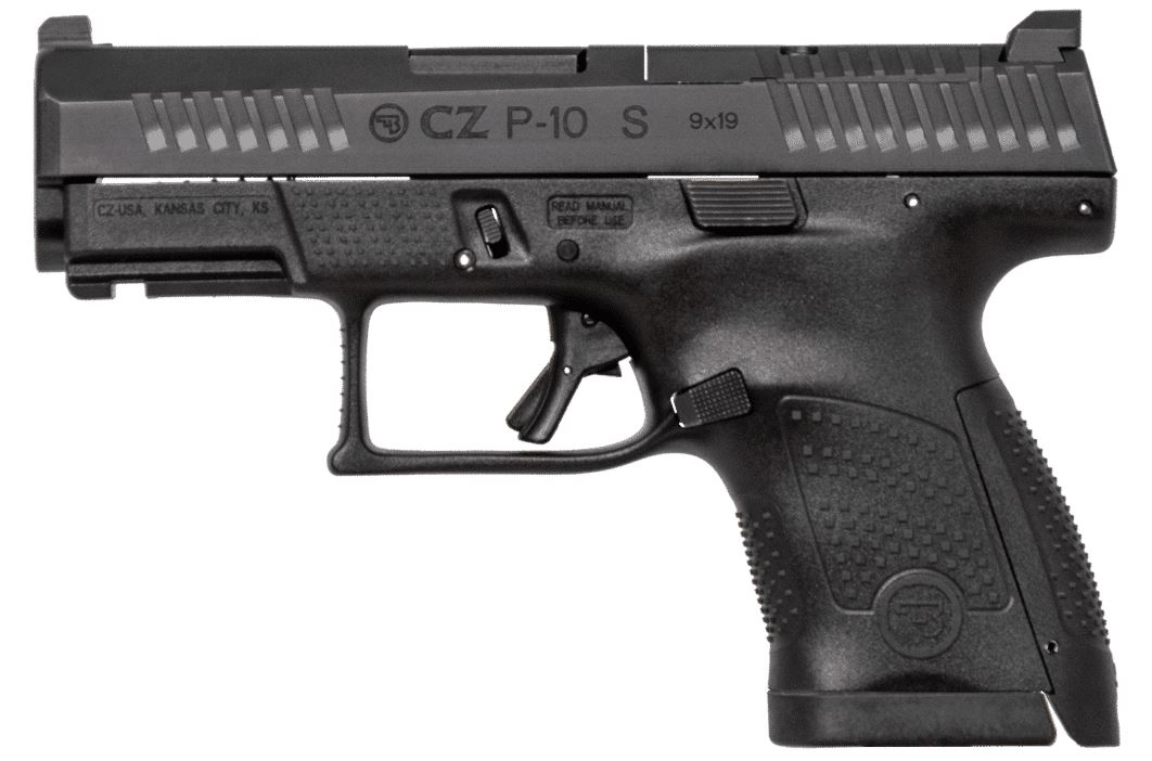CZ P-10 S 9MM BLK 12+1 3.5″ OR