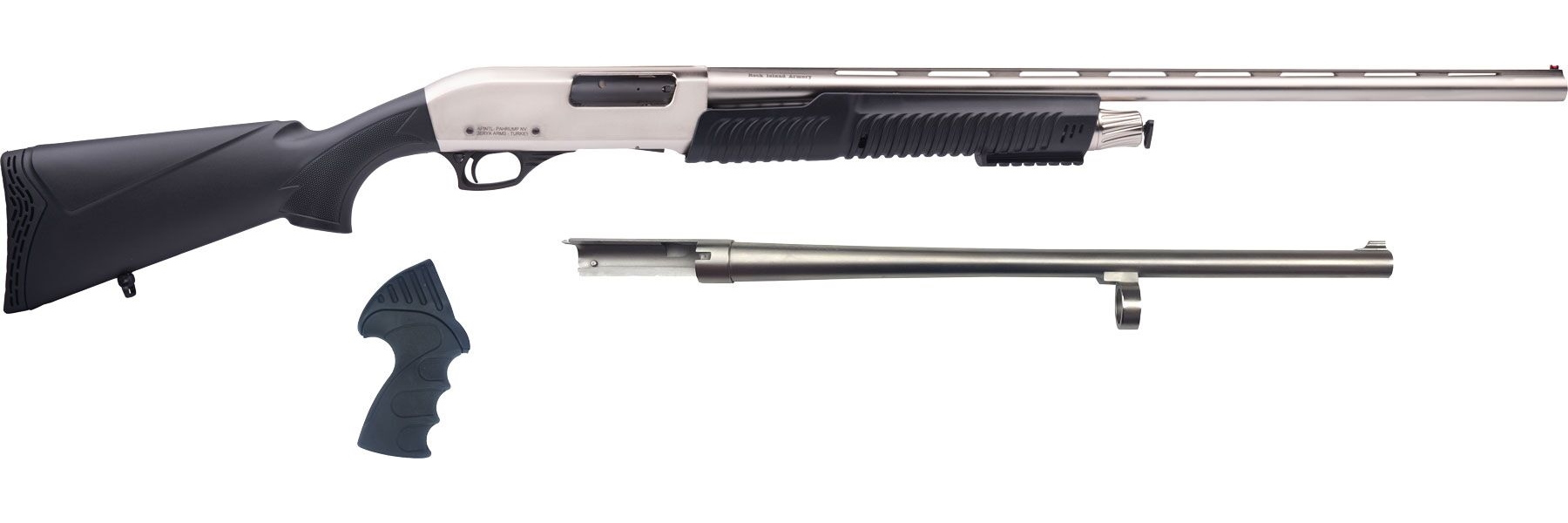 ROCK ISLAND ARMORY MERIVA PUMP 12/18.5 CHROME 3″
