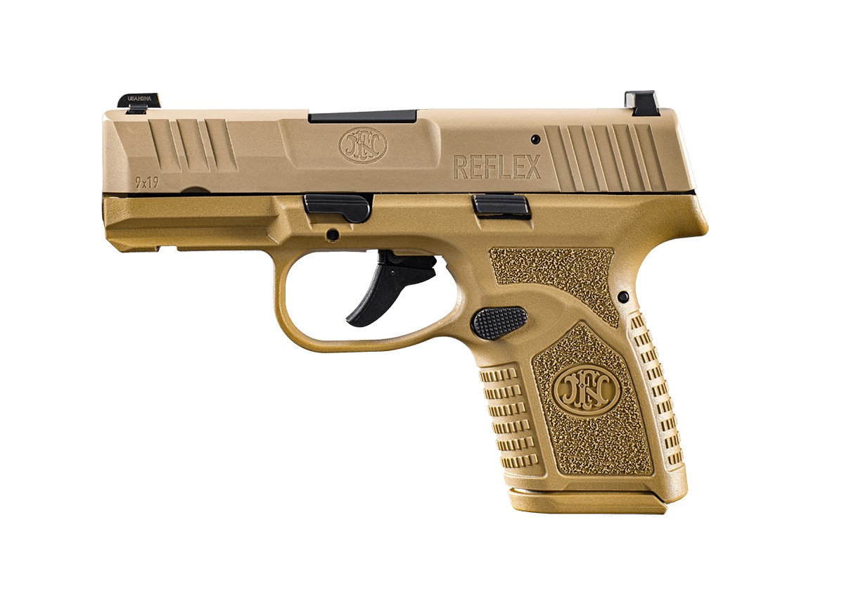 FN REFLEX 9MM FDE 3.3″ 10+1 NMS