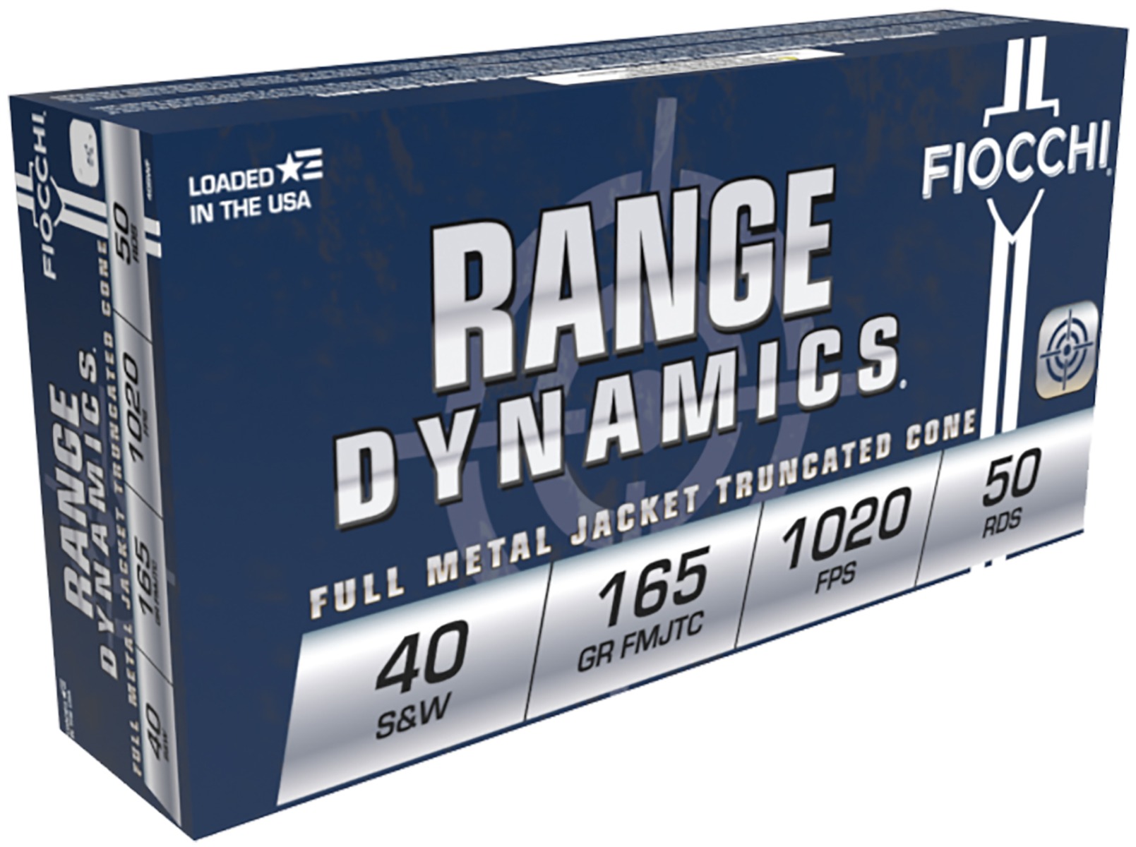 FIO 40SW 165GR FMJTC 50RD