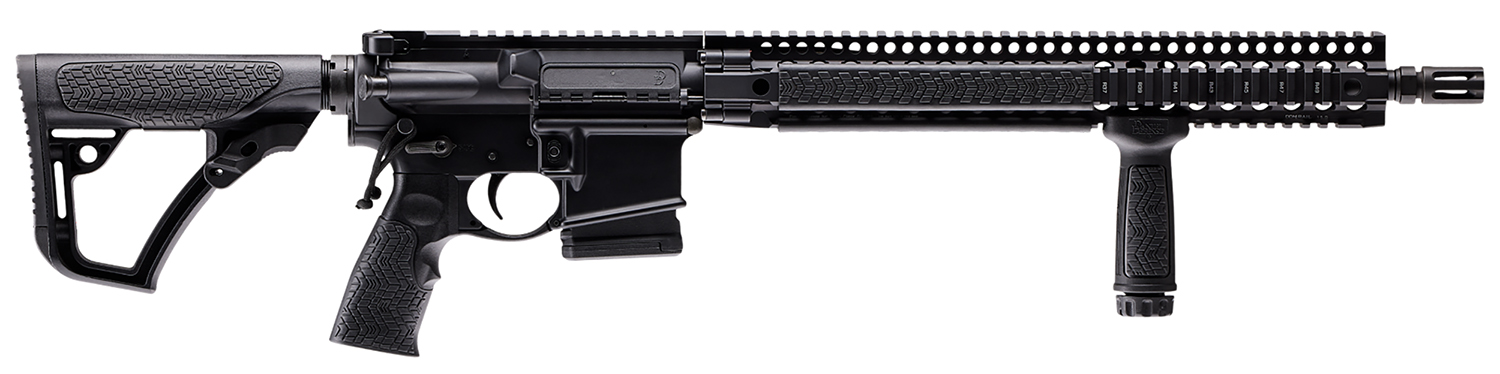 Daniel Defense 0214515175055 DDM4 V9 *CA Compliant 5.56x45mm NATO 16″ 10+1 Black Hard Coat Anodized 6 Position w/SoftTouch Overmolding Stock