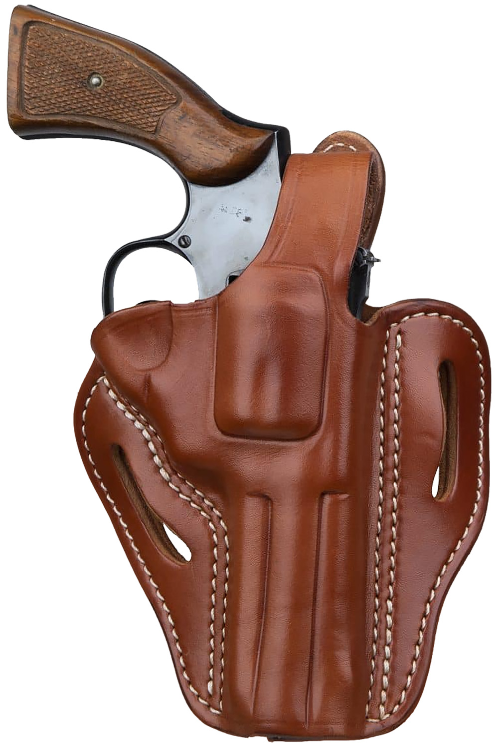 1791 Gunleather RVHX2CBRR RVHX-2 OWB Size 02 Classic Brown Leather Fits Up to 4″ Barrel, K/L-Frame, Belt Slide Right Hand