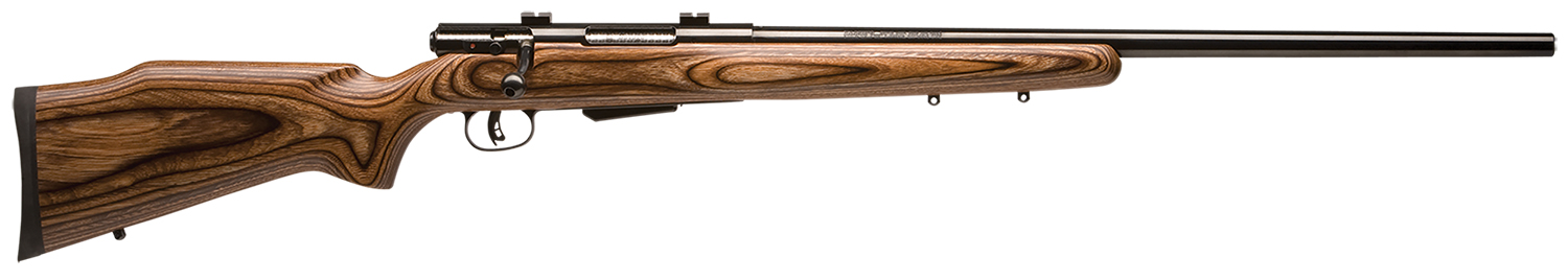 Savage Arms 18527 25 Lightweight Varminter 204 Ruger 4+1 Cap 24″ Matte Black Rec/Barrel Natural Brown Laminate Stock Right Hand (Full Size) with Detachable Box Magazine