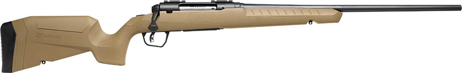 Savage Arms 32117 Axis 2 Compact 350 Legend 4+1 18″ Matte Black Heavy Sporter Barrel, Matte Black Drilled & Tapped Carbon Steel Receiver, Fixed Flat Dark Earth Synthetic Stock, Right Hand