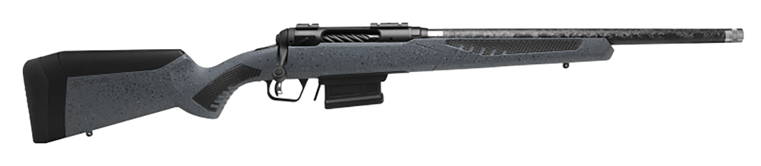 Savage Arms 57933 110 Carbon Predator 22-250 Rem 22″ Proof Research Carbon Fiber Barrel, Granite Stock with Black Rubber Cheek Piece & Grips