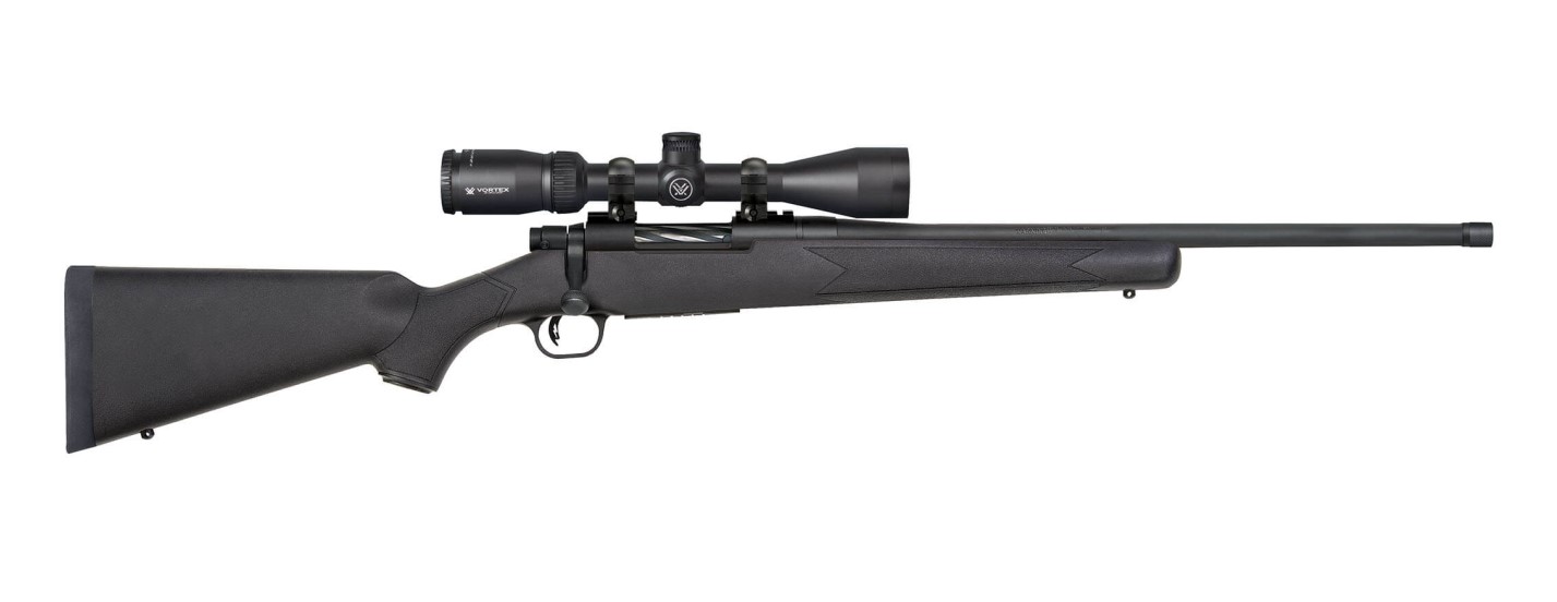 MOSSBERG PATRIOT 400LEG BL/SY 20″ PK TB