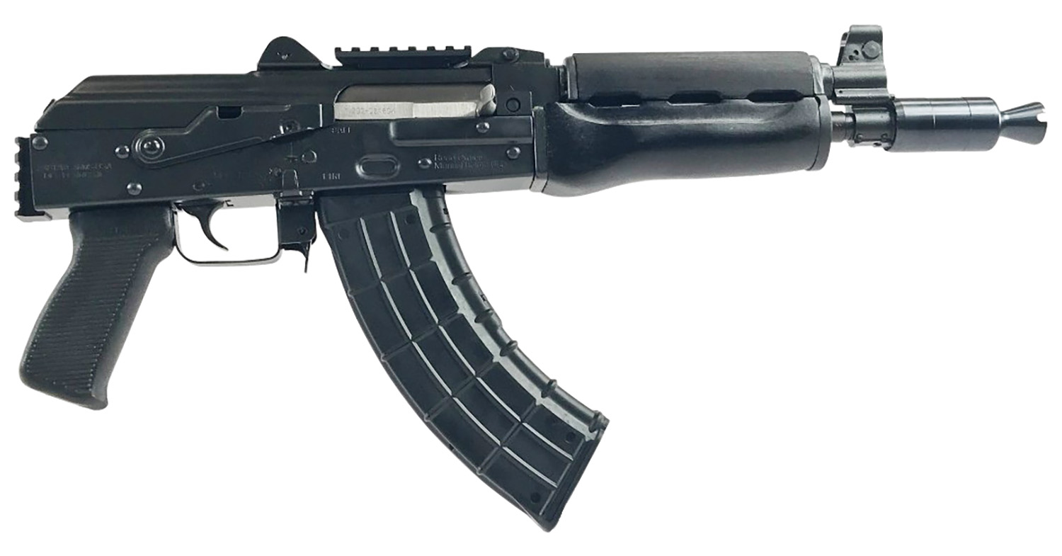 Zastava Arms Usa ZP92762PAM ZPAP 92 7.62x39mm 30+1 10″ Black, Polymer Grip, Dark Wood Handgaurd, Stock Adapter, Muzzle Brake