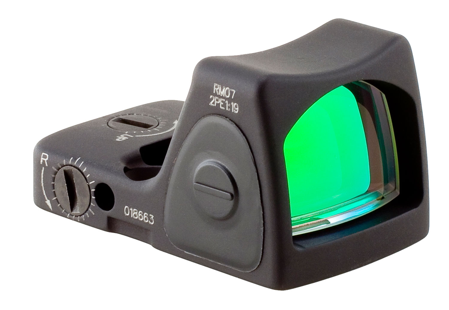 Trijicon 700679 RMR Type 2 Matte Black 1 x 0.87″ x 0.63″ 6.5 MOA Red Dot