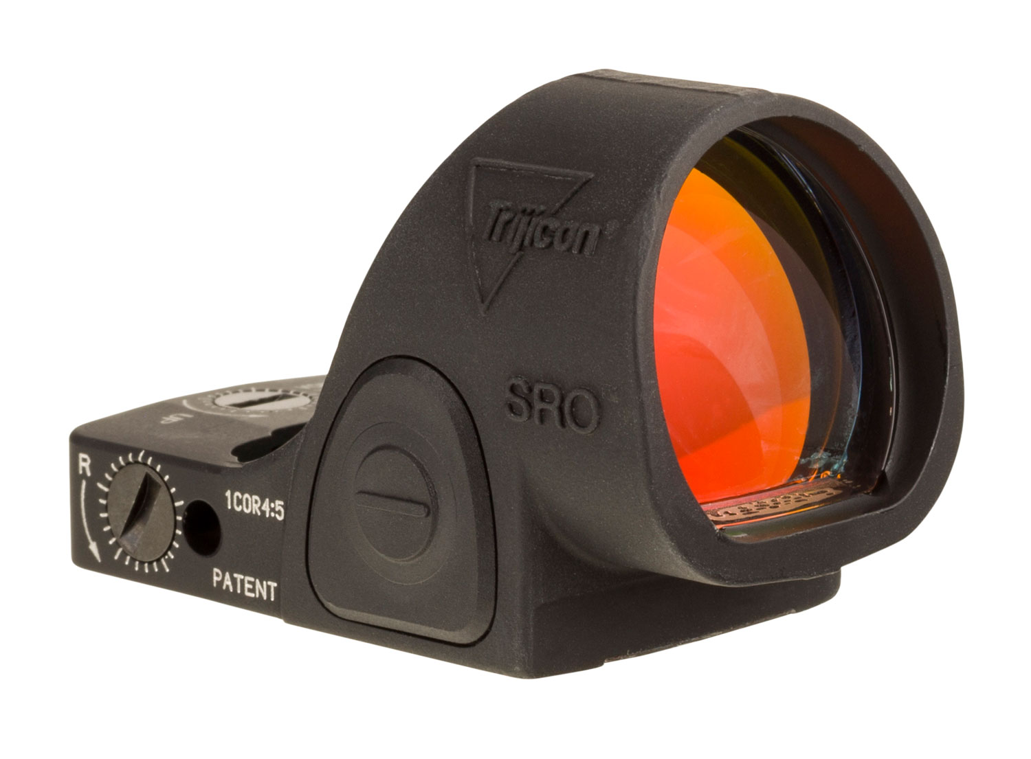 Trijicon 2500003 SRO  Matte Black 1 x 0.98″ x 0.89″ 5 MOA Red Dot