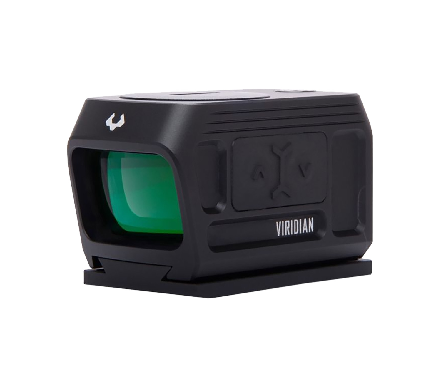 Viridian 9810051 RFX45  Black 1 x 24 mm x 15.5 mm 5 MOA Green Dot ACRO/Glock MOS