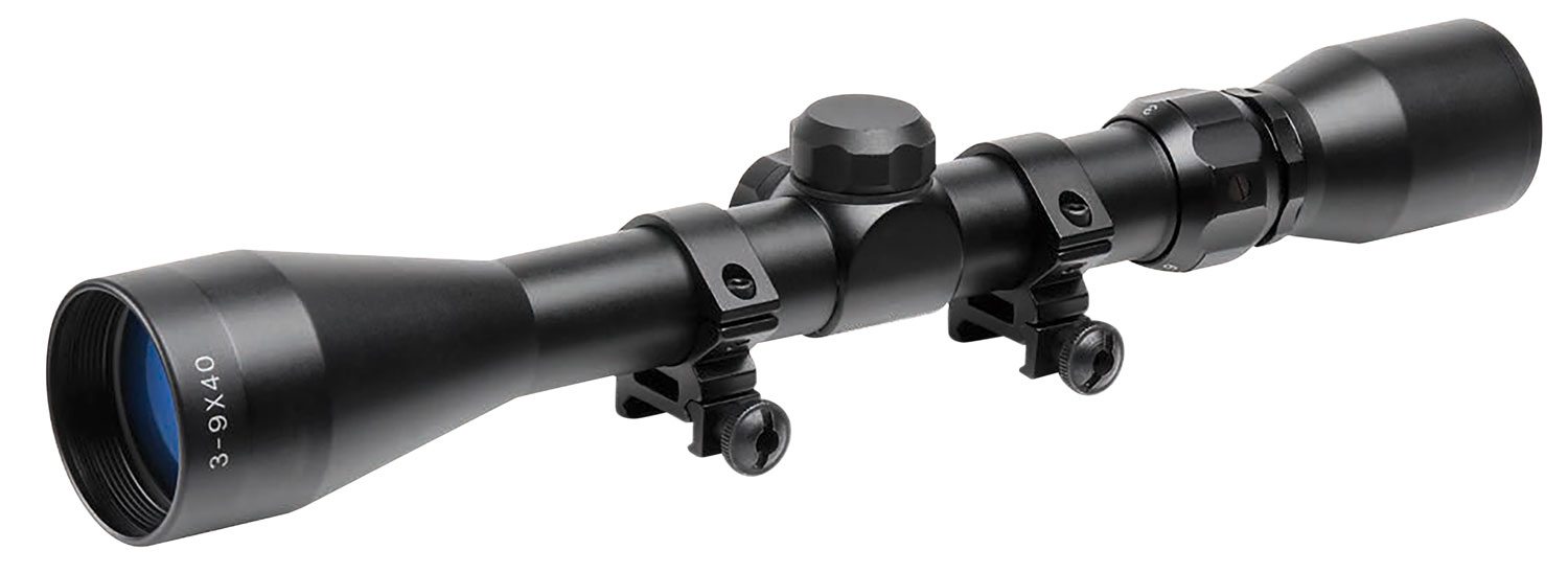 TruGlo TG-85394XB Buckline  Black Anodized 3-9x 40mm 1″ Tube BDC Reticle