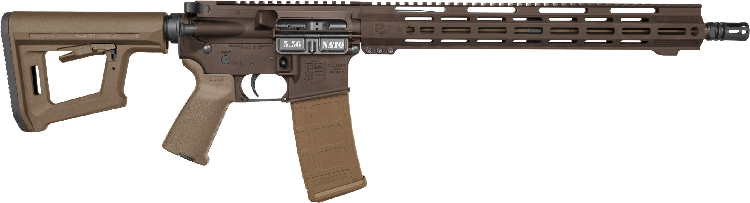 DBF DB15C 5.56 RFL 16B BRN FDE