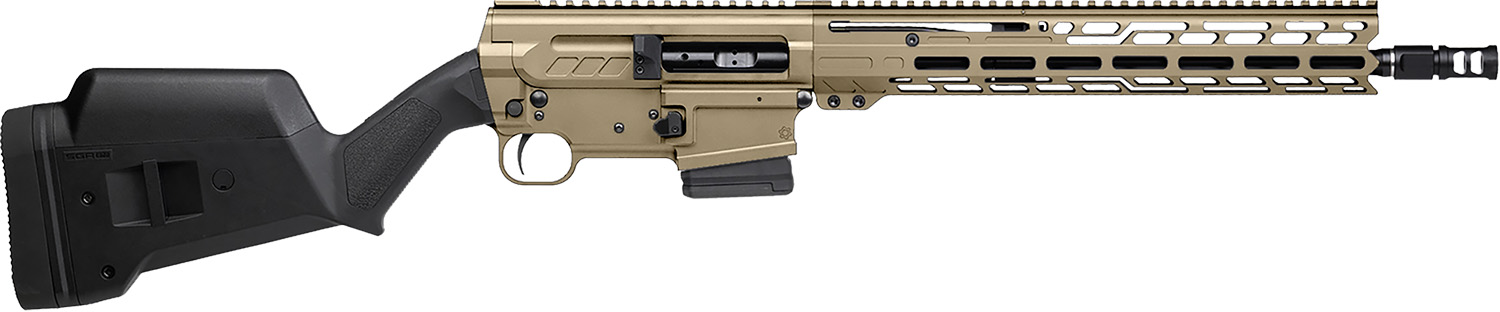 CMMG 30A5C0FCT Dissent BR4 *CA Compliant 300 Blackout 10+1 14.50″ Black Nitride Threaded Barrel, Coyote Tan Cerakote Picatinny Rail Aluminum Receiver, Magpul SGA Black Synthetic Stock