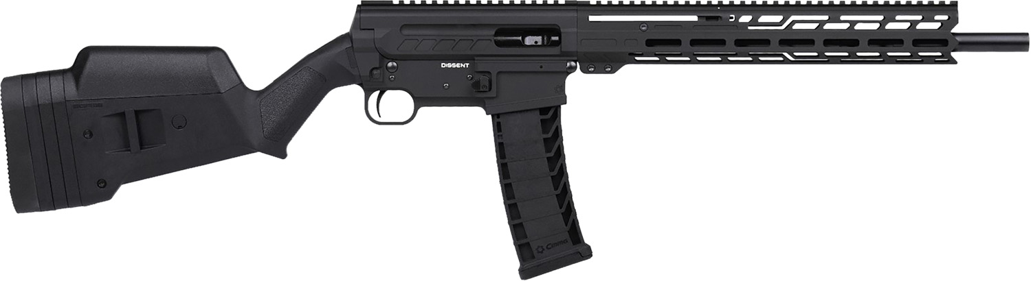 CMMG 94A610F-AB Dissent BR4 9mm Luger 10+1 16.10″ Black Nitride Steel Barrel, Black Armor Cerakote Picatinny Rail Aluminum Receiver, 13.50″ M-LOK Handguard, Magpul SGA Black Polymer Stock