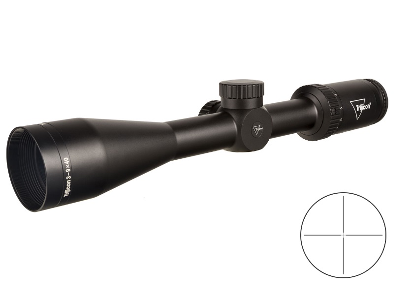 TRIJICON HURON 3-9X40 BLK 1″ DUPLEX