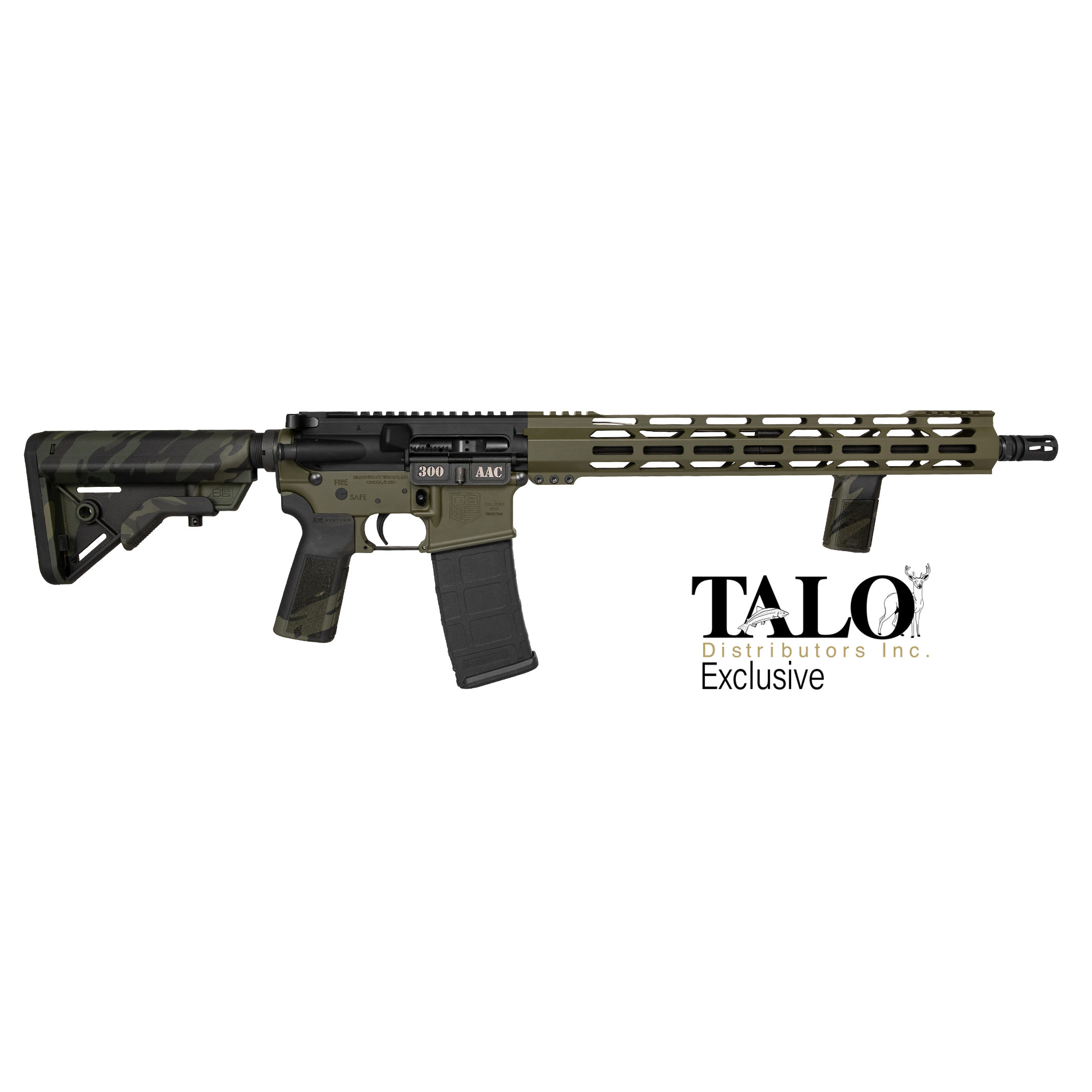 DIAMONDBACK FIREARMS DB15 300BLK DUO 16″ B5 MULTI