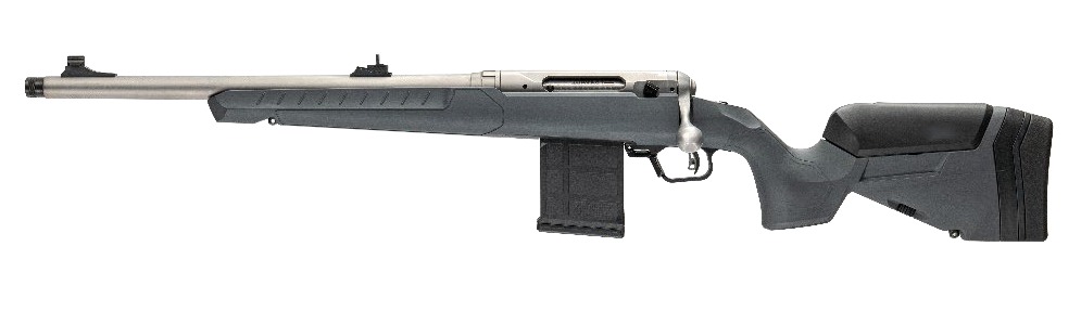 Savage Arms 32509 110 Ridge Hunter 308 Win 10+1 18″ Heavy Barrel, Flat Dark Gray Adj LOP Synthetic Stock, Left Hand