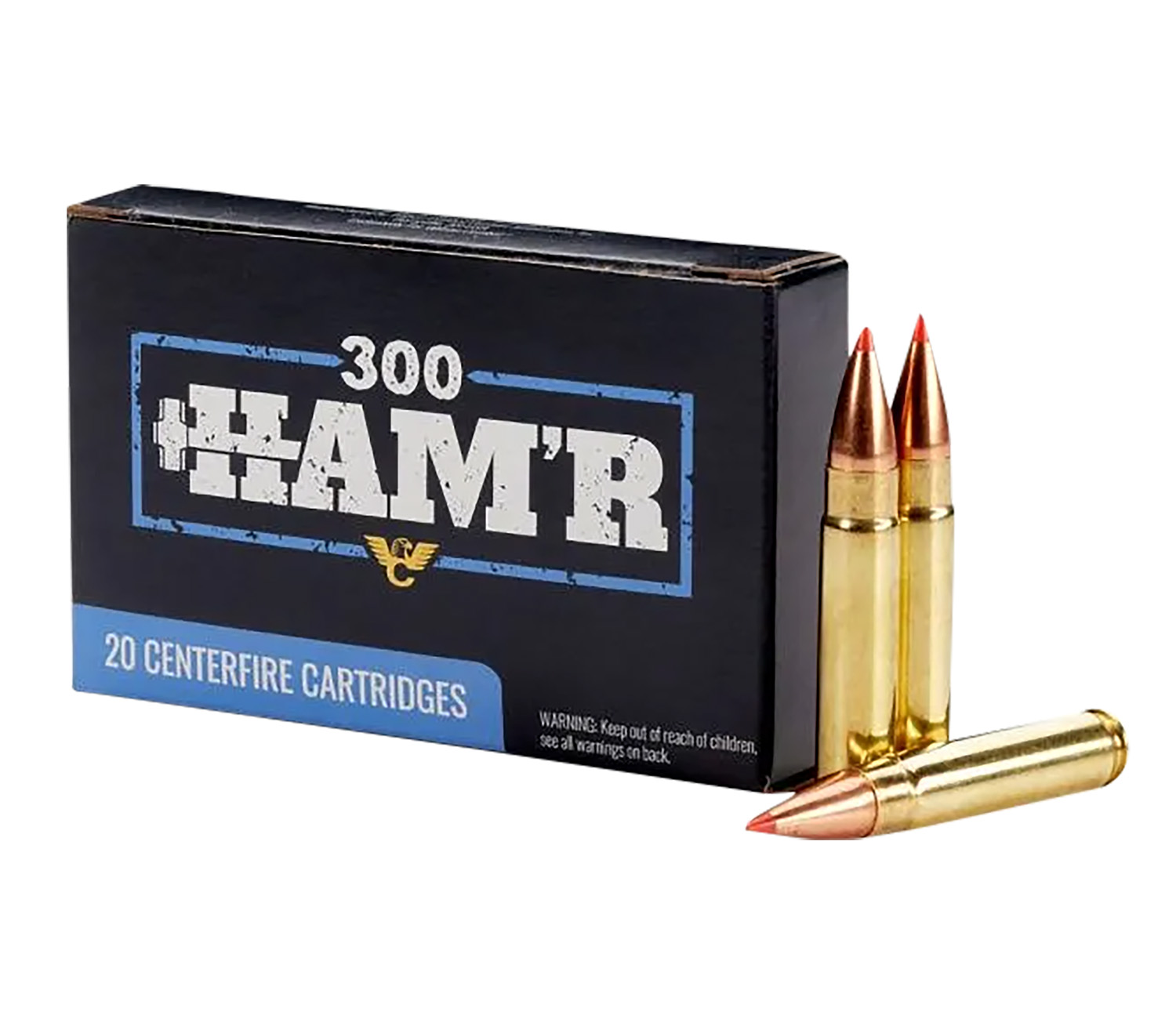 Wilson Combat A300HMR110VMAX 300HAM’R 110gr V-Max 20 Per Box/10 Case