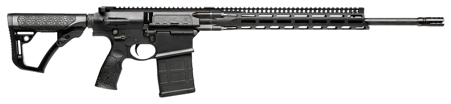 Daniel Defense 0216530063047 DD5 V5 6.5 Creedmoor 20″ 20+1 Black Hard Coat Anodized 6 Position w/SoftTouch Overmolding Stock MLOK