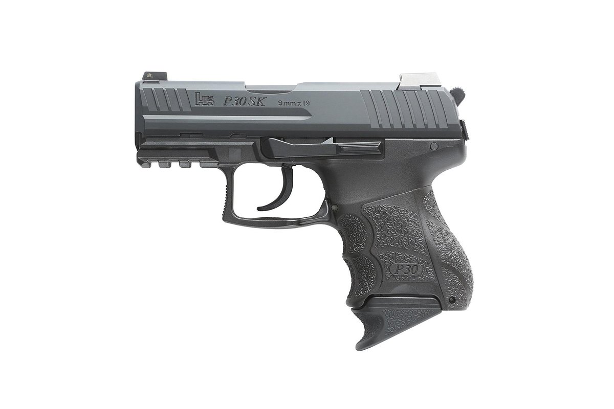 H&K P30SK V3 Handgun 9mm Luger 10rd Magazines(2) 3.27″ Barrel Rear Decocking Button