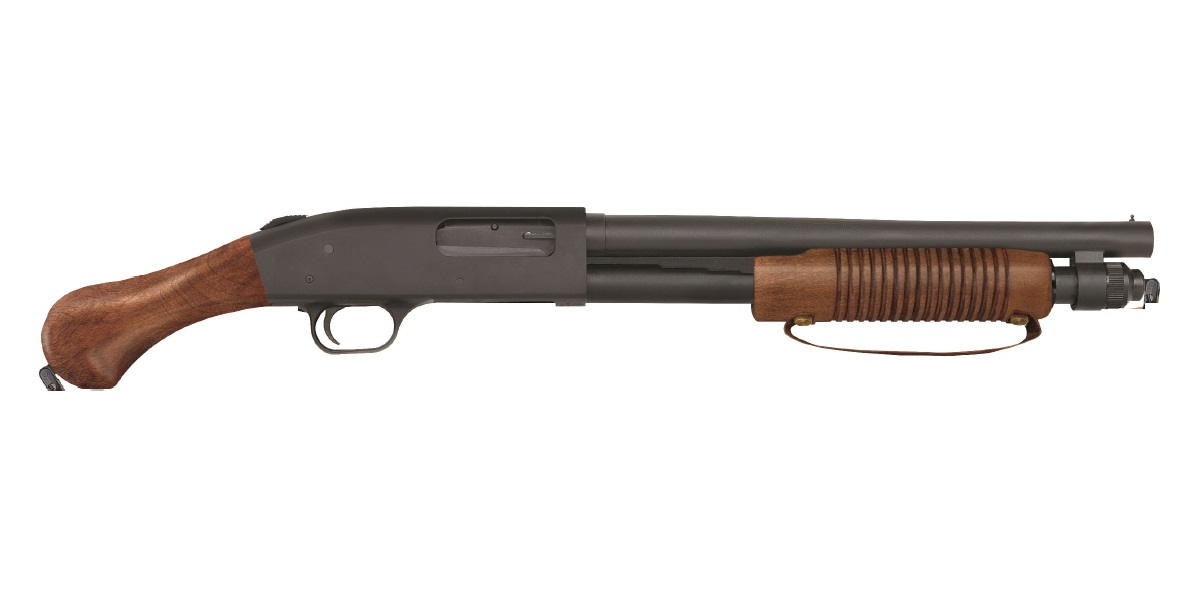 MOSSBERG 590 NIGHT STICK 12/14 3″ BL/WD