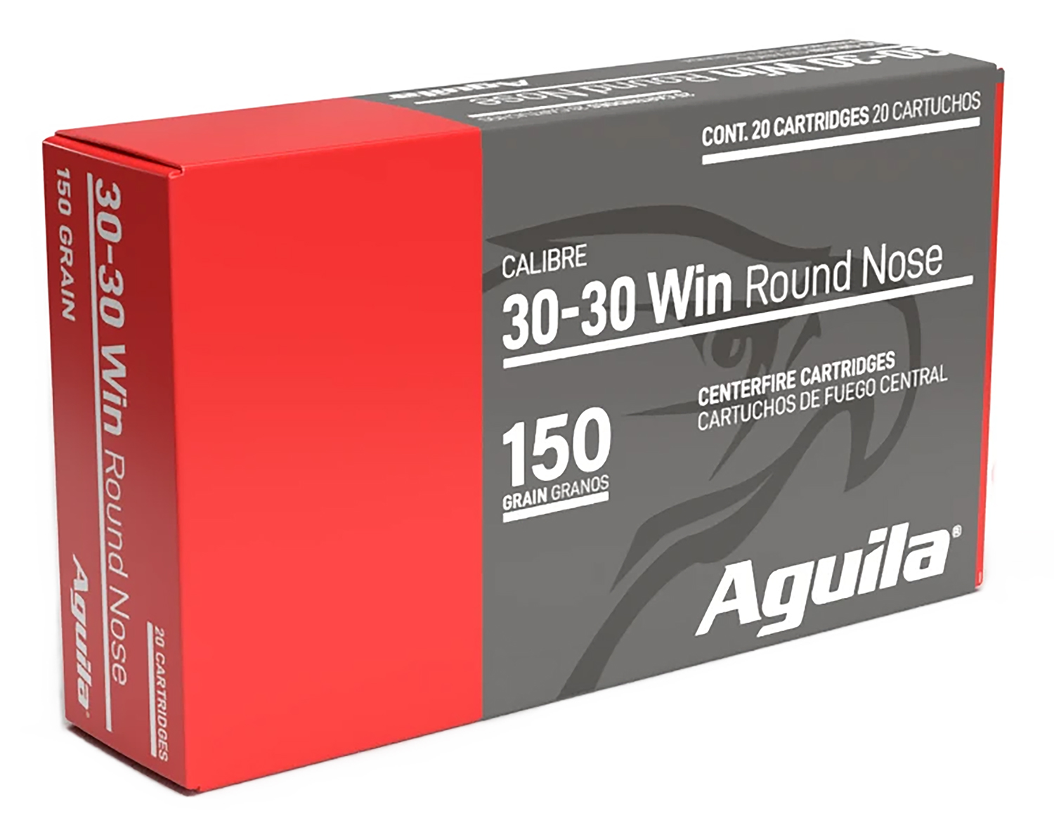 Aguila 80801AG   30-30Win 150gr InterLock Boat Tail Soft Point 20 Per Box/10 Case