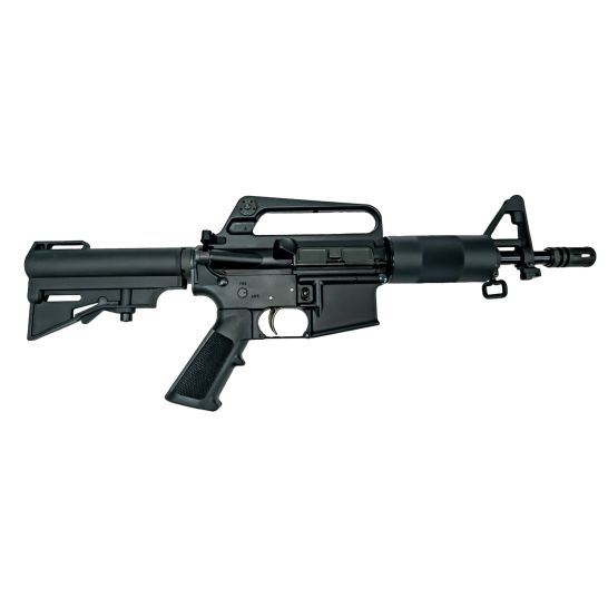 DPMS DP-15 KITTY KAT 5.56 7.5″ A2 HANDLE, 4″ KNURLED HANDGUARD, CAR STYLE BRACE 1-30RD
