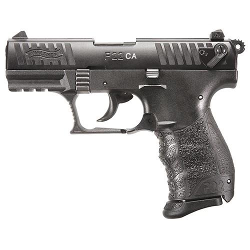 Walther P22 Handgun CA Compliant .22LR 10rd Magazine 3.42″ Barrel Black