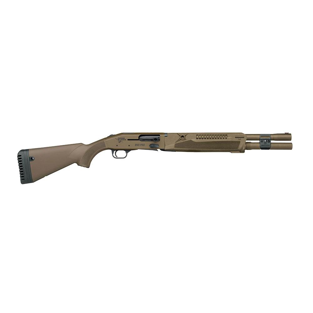Mossberg 940 Pro Thunder Ranch Shotgun 12ga 7rd Capacity 18.5” Barrel Optic-Ready FDE/Patriot Brown