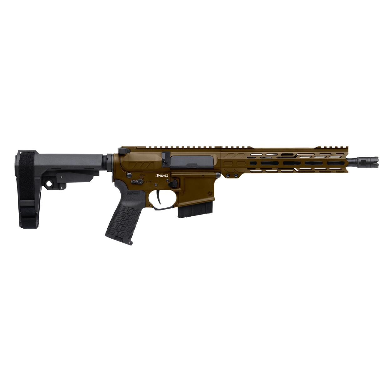 CMMG Banshee MK4 Handgun 338 Arc 10rd Magazine 10.5” Barrel RipBrace Midnight Bronze