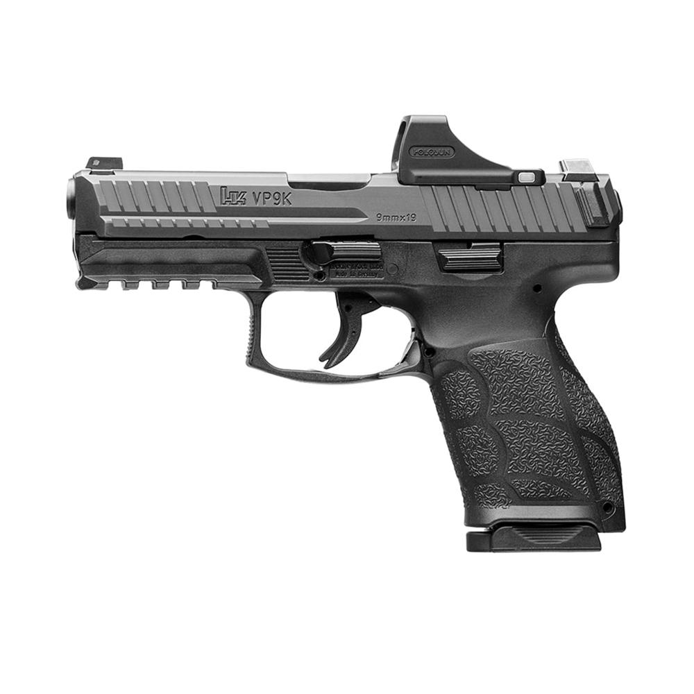 H&K VP9A1 K OE HOLOSUN SCS Handgun 9mm Luger 10rd Magazines (2) 4.09″ Barrel Black with Holosun CA Compliant