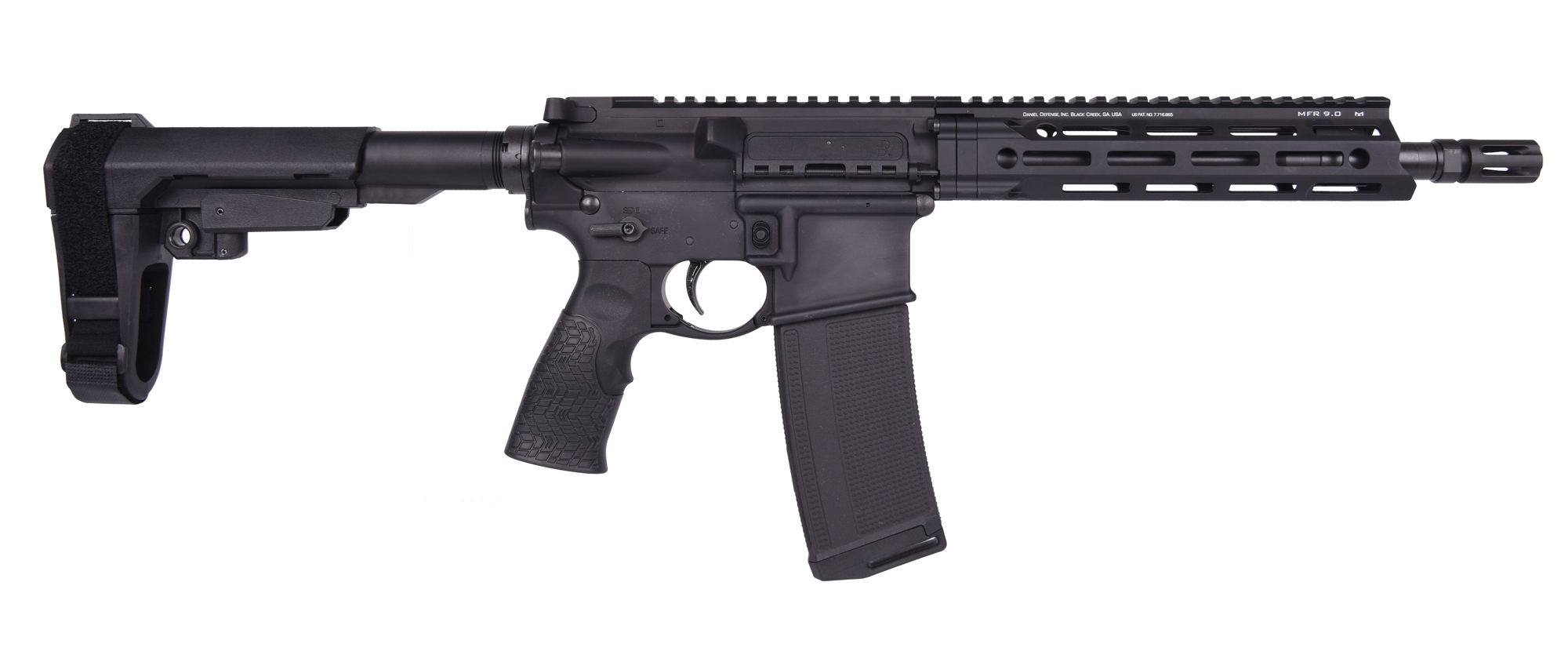 DANIEL DEFENSE DDM4 V7 PIST 5.56MM 10.3″ BLK#