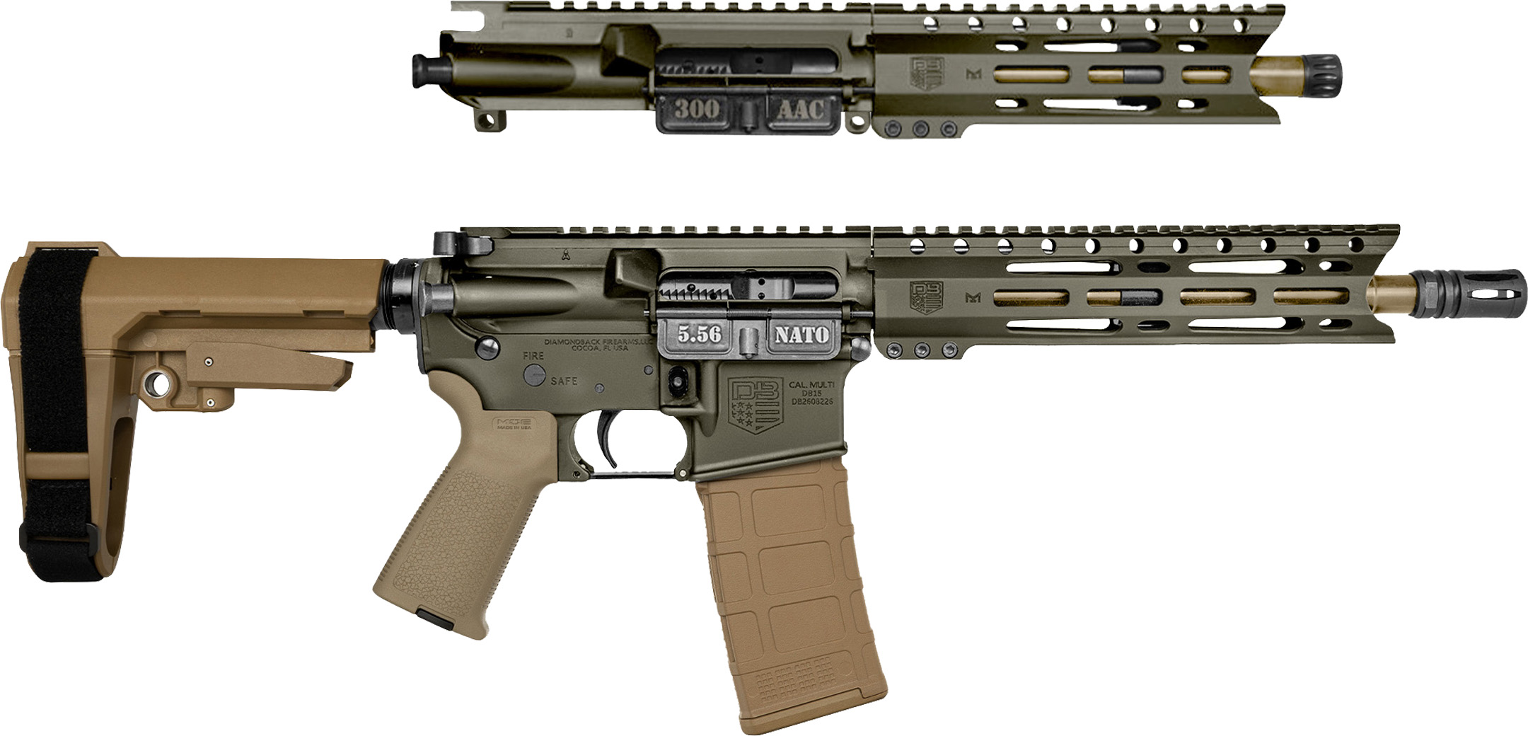 DBF DB15PC 5.56 W/300B FDE DE