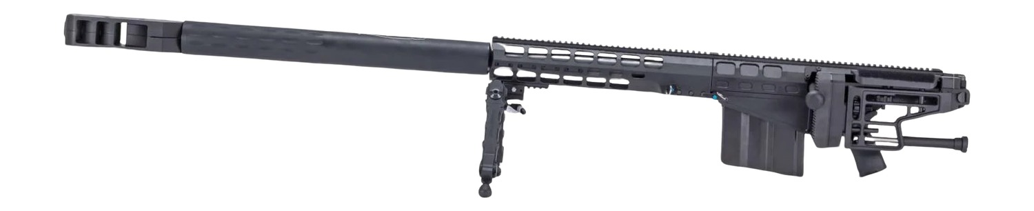 Thompson TAO50 TAO50  50 BMG 10+1 29″ Black Barrel, Black Anodized Receiver w/Picatinny Rail, Barrett Accu-Tac Bipod, Black Polymer Magpul PRS Gen3 Stock, Magpul MOE+ Grip