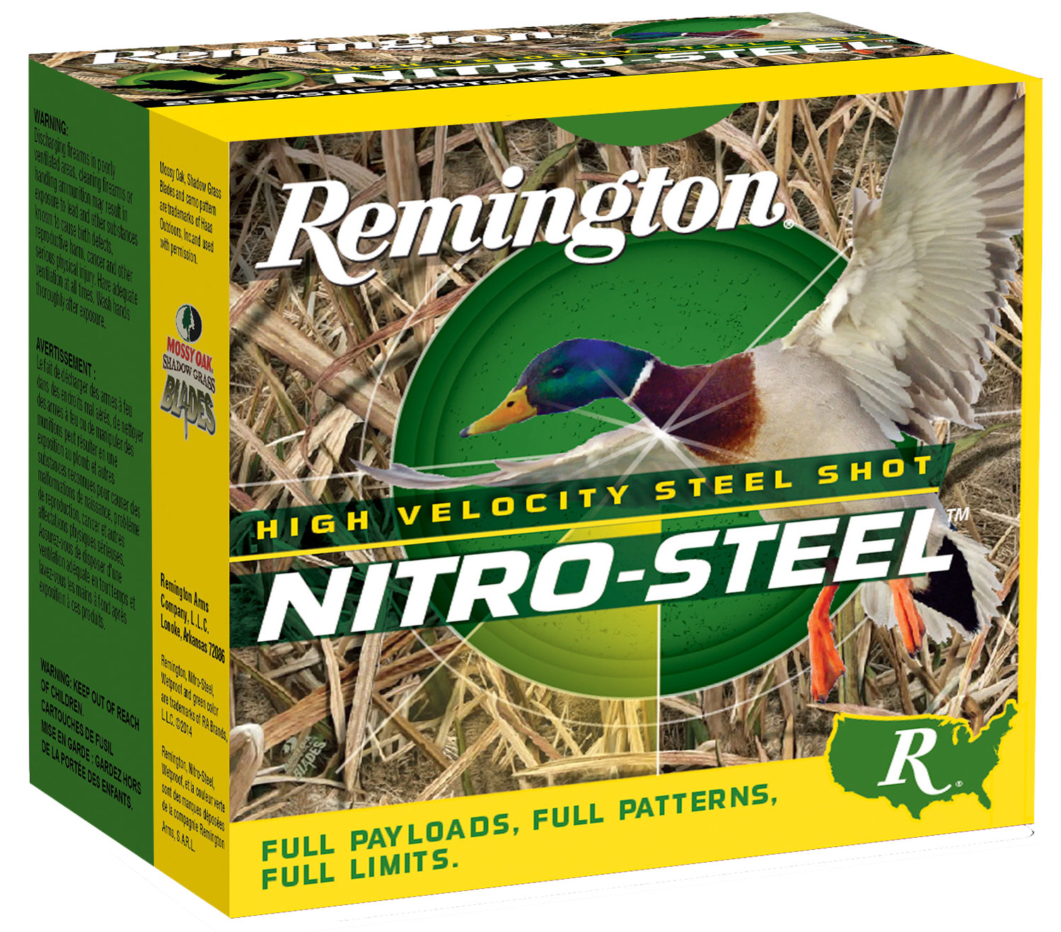 Remington Ammunition 20853 Nitro-Steel High Velocity 10Gauge 3.50″ 1 1/2oz 2Shot 25 Per Box/10 Case