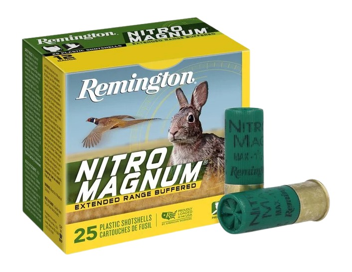 Remington Ammunition 26682 Nitro Magnum 12Gauge 3″ 1 7/8oz 2Shot 25 Per Box/10 Case