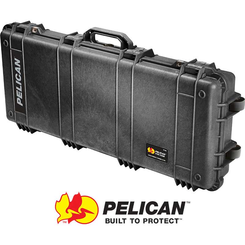 1700 Protector Case with Foam Black with Internal Dimensions 35.8×13.5×5.3